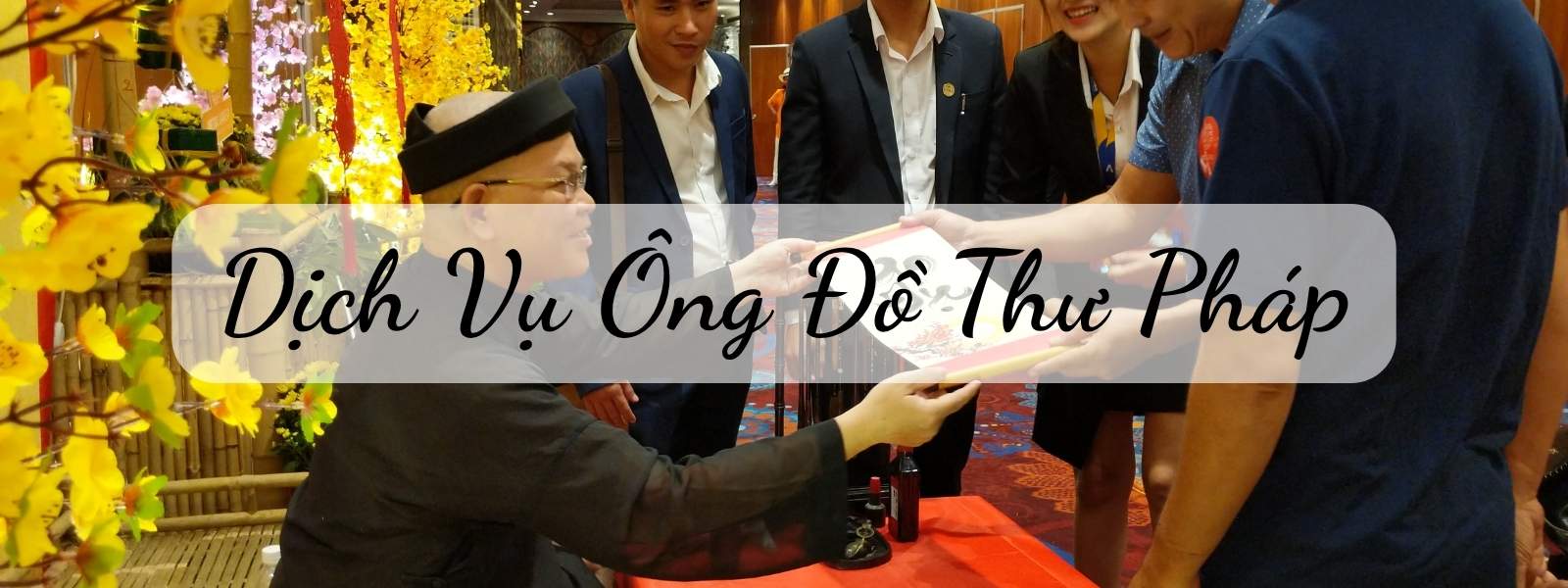 dịch vụ ông đồ thư pháp