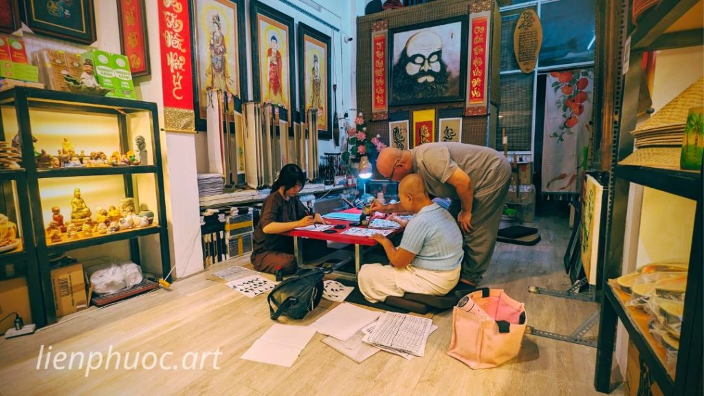 dạy thư pháp tại thủ dầu một