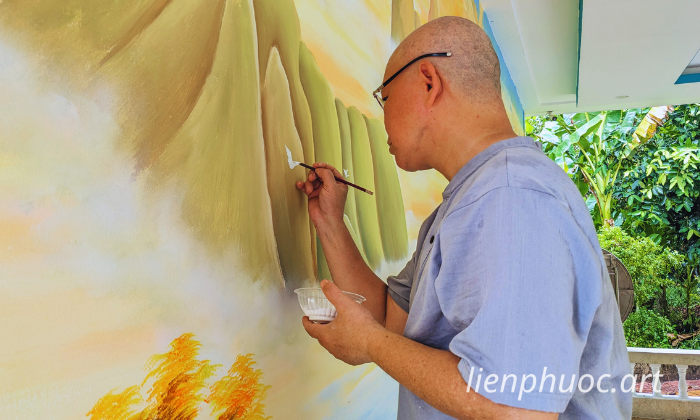 Vẽ tranh tường Thủ Dầu Một