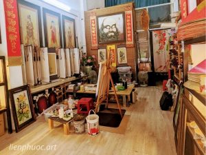 Xưởng tranh thủ dầu một